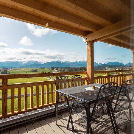 Koenigsblick Poppler Apartment Hopferau Bagian luar foto