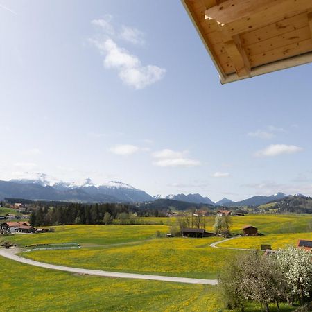 Koenigsblick Poppler Apartment Hopferau Bagian luar foto