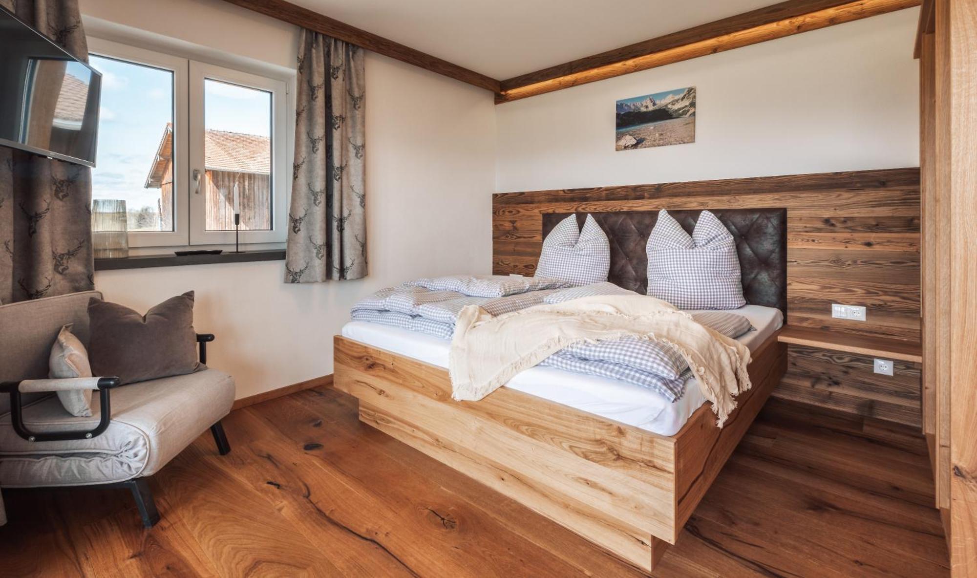 Koenigsblick Poppler Apartment Hopferau Bagian luar foto