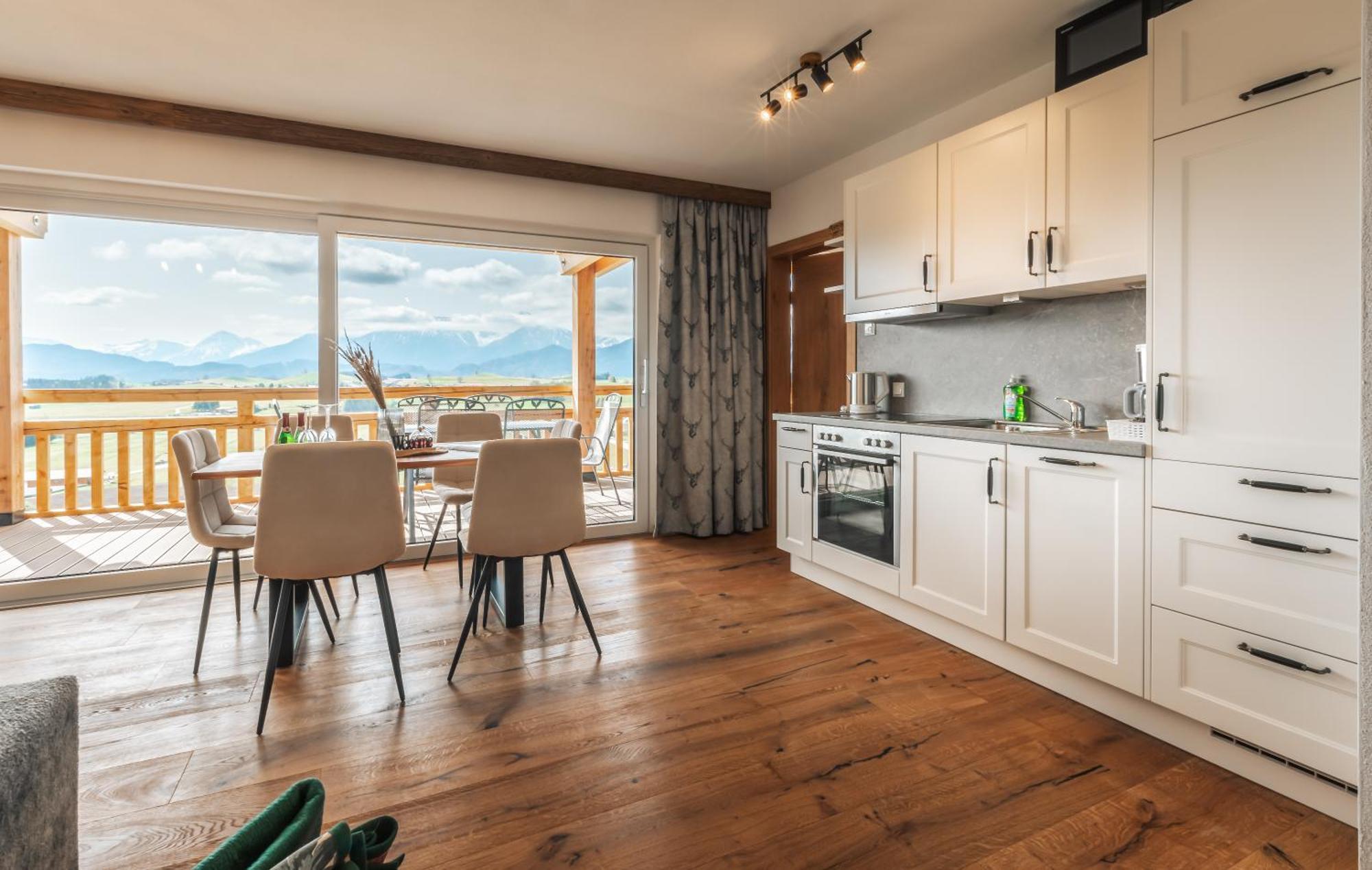 Koenigsblick Poppler Apartment Hopferau Bagian luar foto
